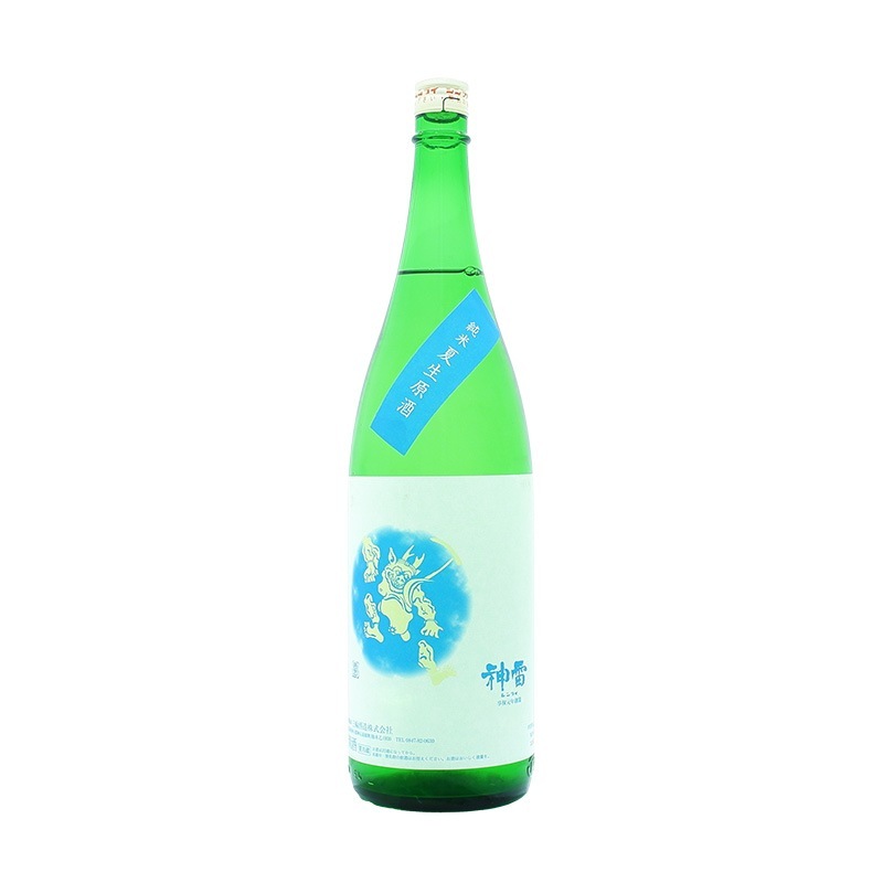 神雷　純米　夏生原酒　1800ml