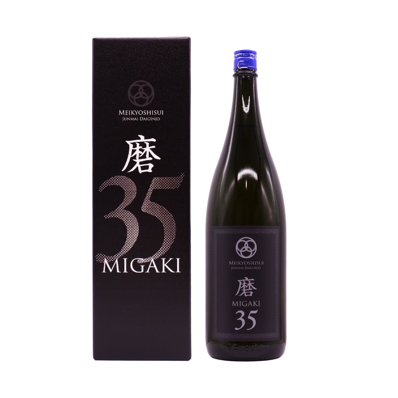 明鏡止水 純米大吟醸 山田錦 磨き35　1800ml