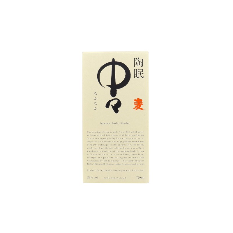 陶眠　中々　720ml