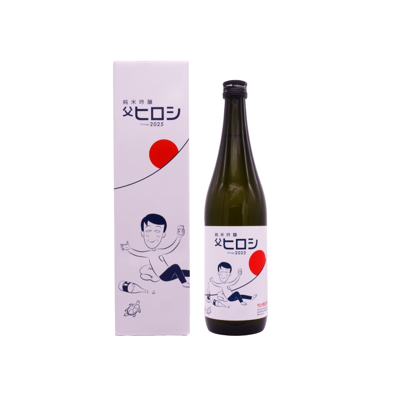 初亀 ちびまる子ちゃん 純米吟醸 父ヒロシ 720ml 日本酒 通販