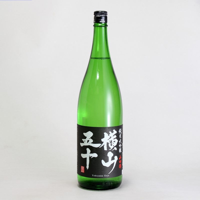 横山五十　純米大吟醸　BLACK　生詰　1800ml