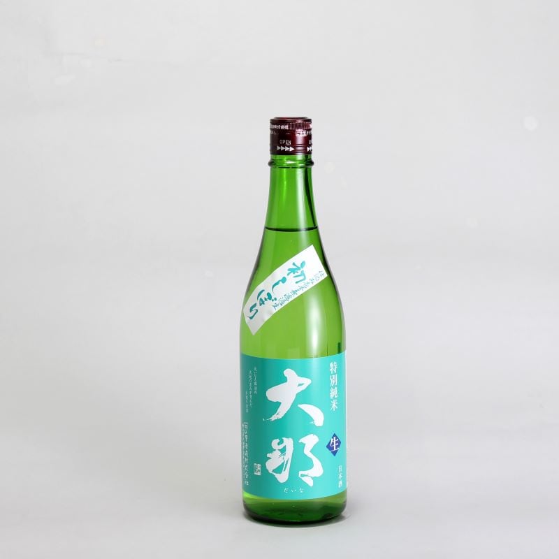 大那　特別純米生　初しぼり　720ml