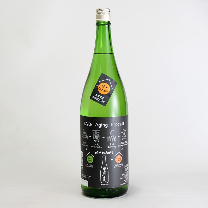 日高見　純米　山田錦　秋あがり　1800ml