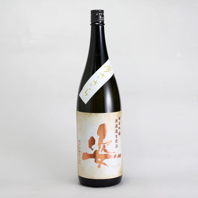 姿　純米吟醸　生原酒　夢ささら　1800ml