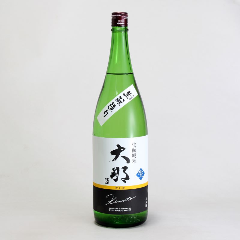 大那　生もと純米　無濾過生酒　1800ml
