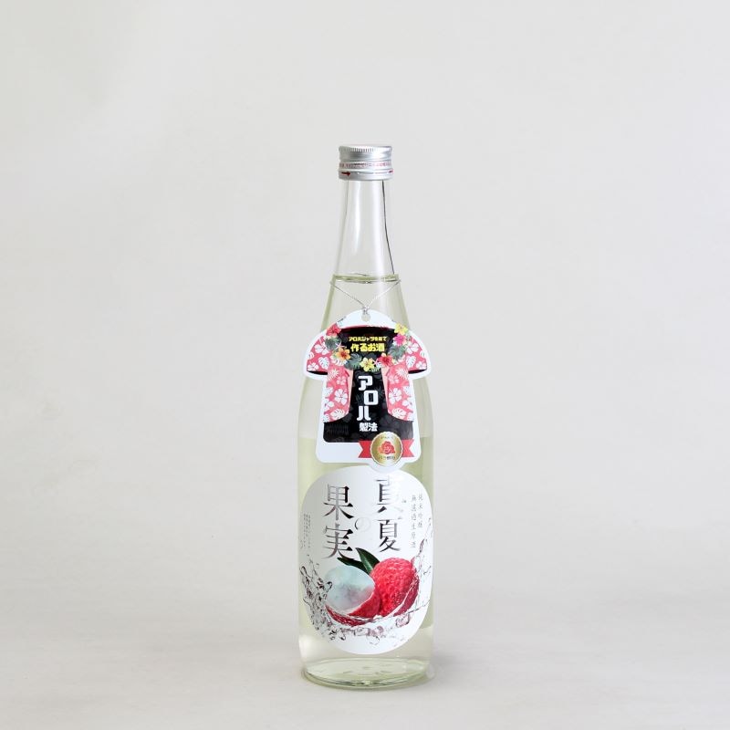 嘉美心　純米吟醸　無濾過生原酒　夏仕込みしぼりたて　真夏の果実　720ml