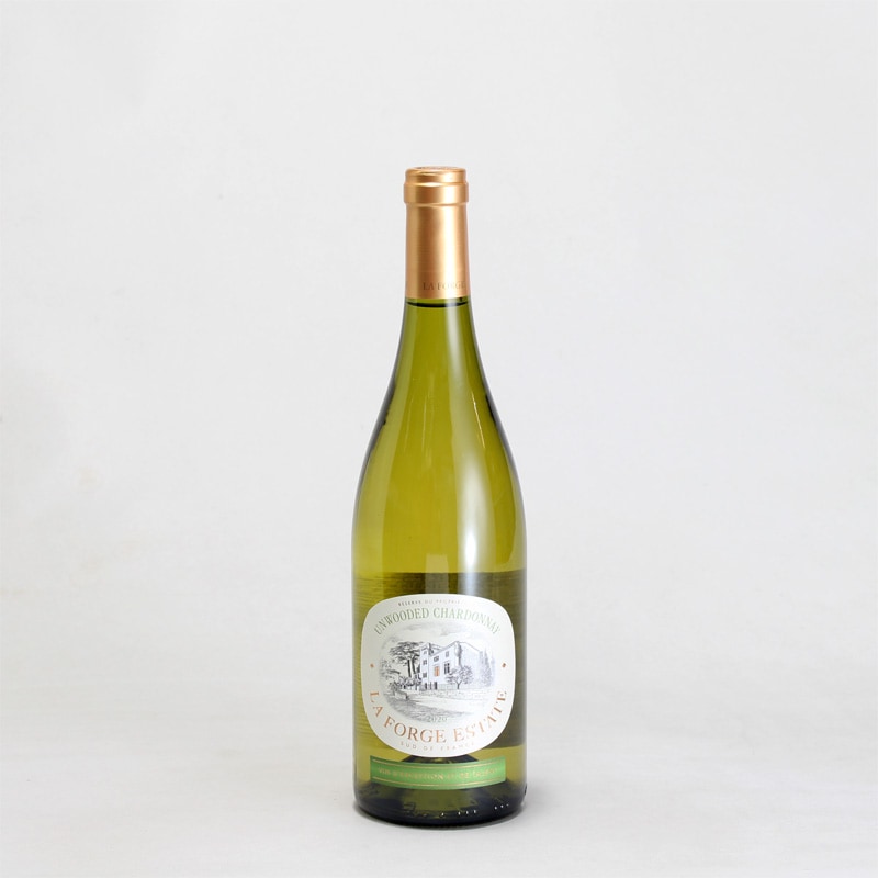 ラ・フォルジュ・エステイト　アンウッディド・シャルドネ　白　2023　750ml