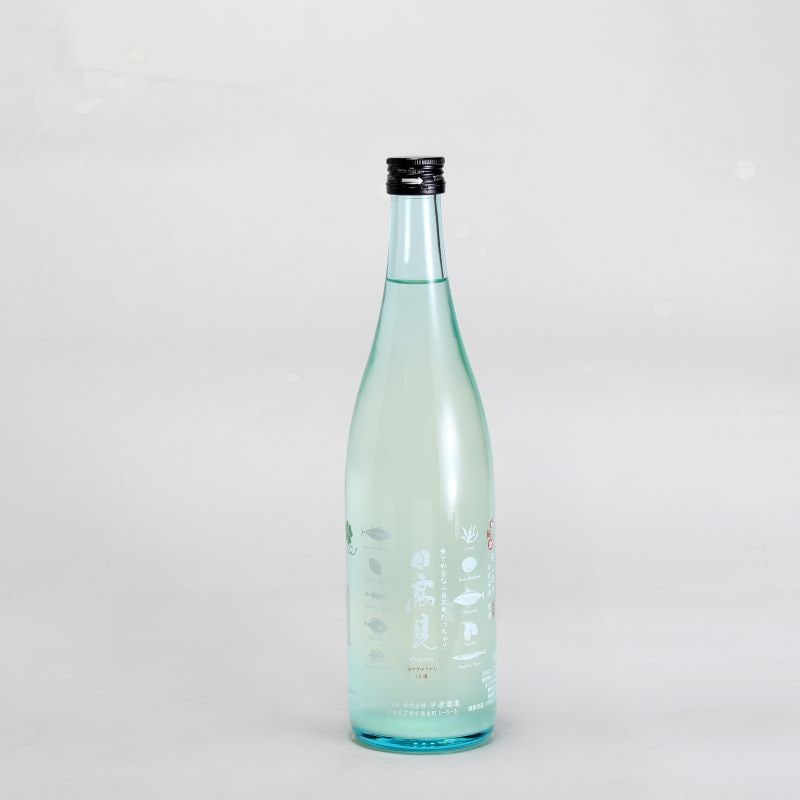 日高見　純米初しぼり　かすみざけ　生　720ml