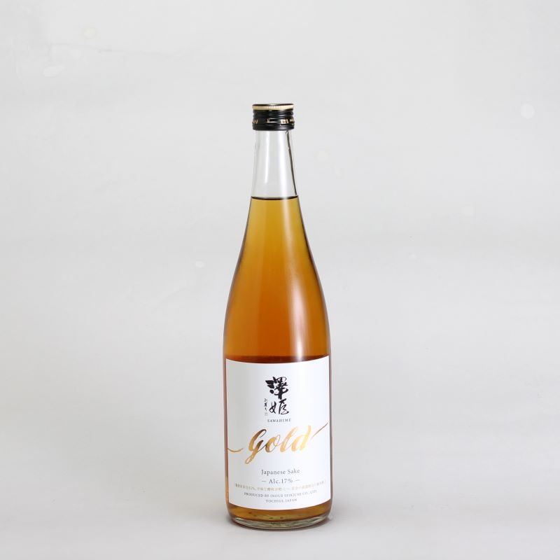 澤姫 純米 GOLD 720ml｜日本酒通販・焼酎通販-淀川酒店(栃木県宇都宮市)