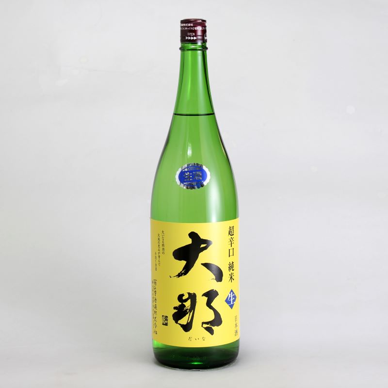 大那 超辛口純米 720ml｜栃木の地酒通販｜淀川酒店(栃木県宇都宮市)