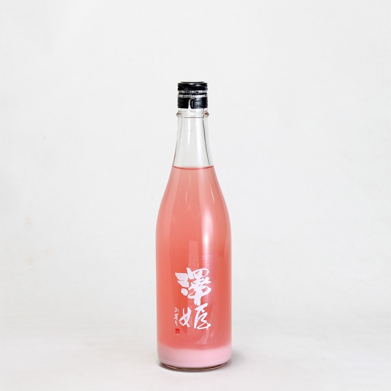 澤姫 桃色純米にごり酒 720ml｜日本酒通販・焼酎通販-淀川酒店(栃木県