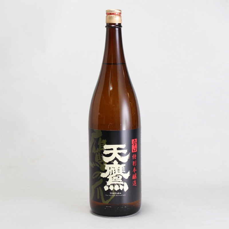 天鷹　辛口特別本醸造　鷹の爪　1800ml