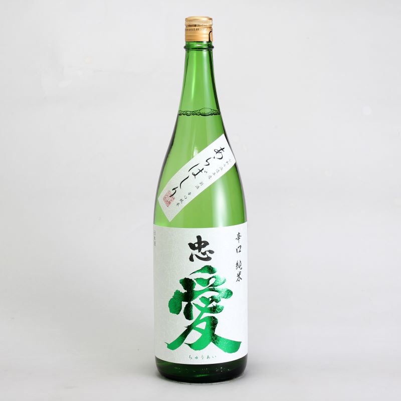 忠愛 辛口純米 無濾過生原酒 直汲み 1800ml｜栃木の地酒通販｜淀川酒店