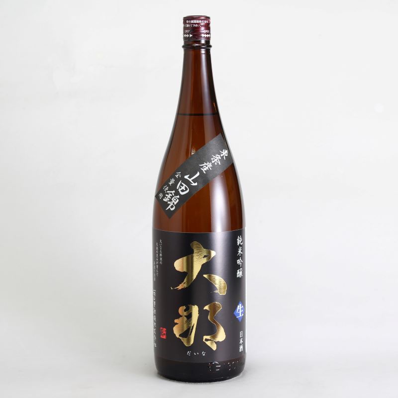 大那　純米吟醸　東条産　山田錦　無濾過生酒　1800ml