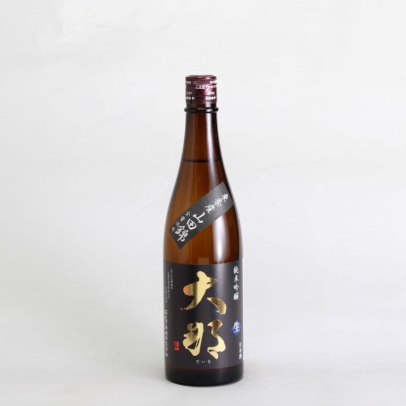 大那　純米吟醸　東条産　山田錦　無濾過生酒　720ml