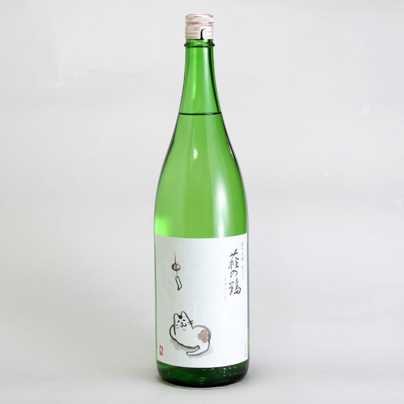 萩の鶴　純米吟醸　別仕込　夕涼み猫　1800ml
