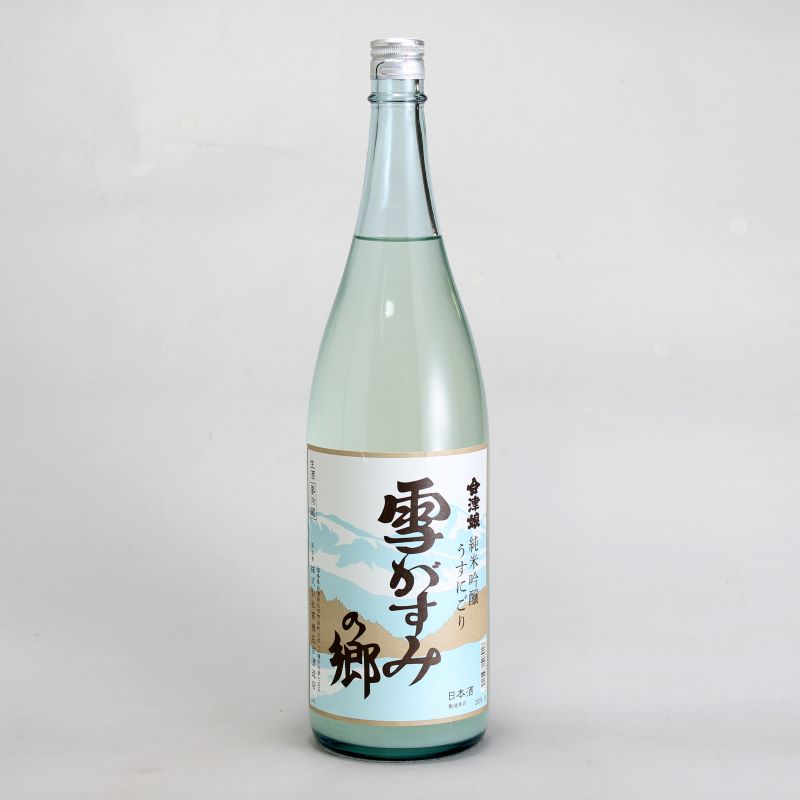 会津娘　純米吟醸うすにごり　雪がすみの郷　1800ml