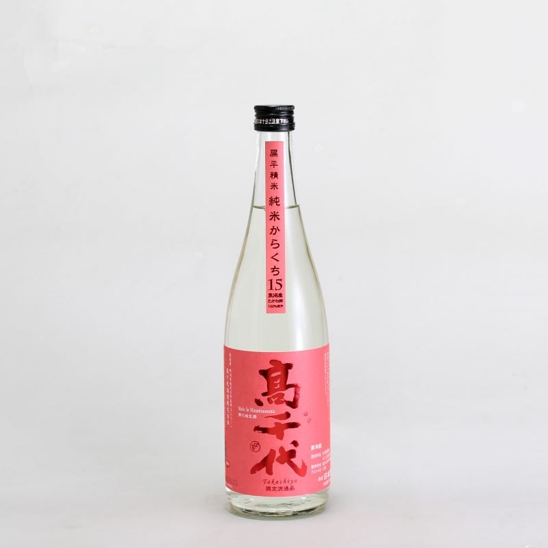 高千代　純米酒　魚沼たかね錦　無ろ過生酒　おおからくち　+15　720ml