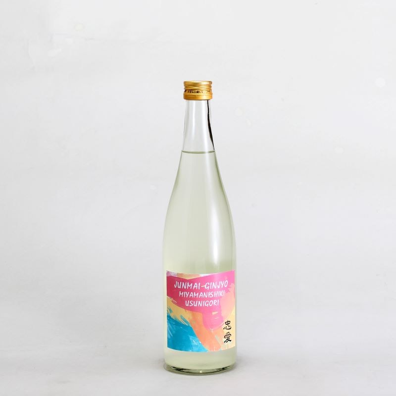 忠愛　中取り純米吟醸　美山錦　うすにごり　720ml