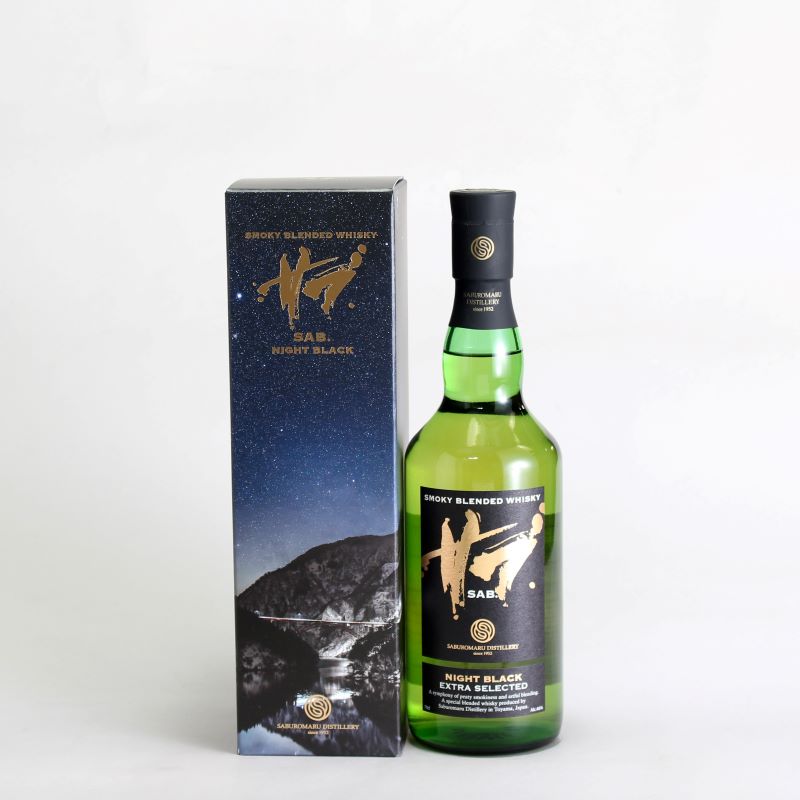 三郎丸蒸留所 SAB. NIGHT BLACK 46° 700ml｜ウイスキー通販-富山県
