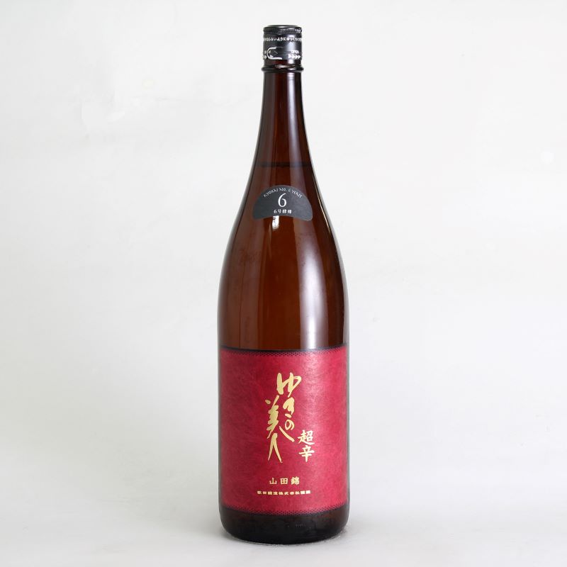 ゆきの美人　純米吟醸　山田錦　6号酵母　超辛　1800ml