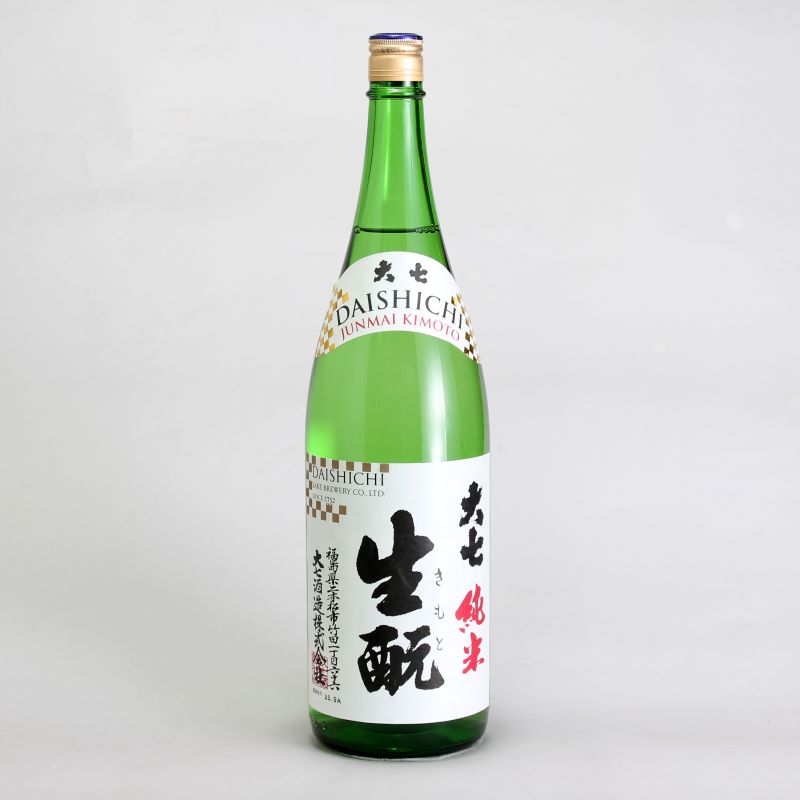 酒事人 大七 生もと純米 1800ml｜地酒（日本酒）通販-福島県｜淀川酒店