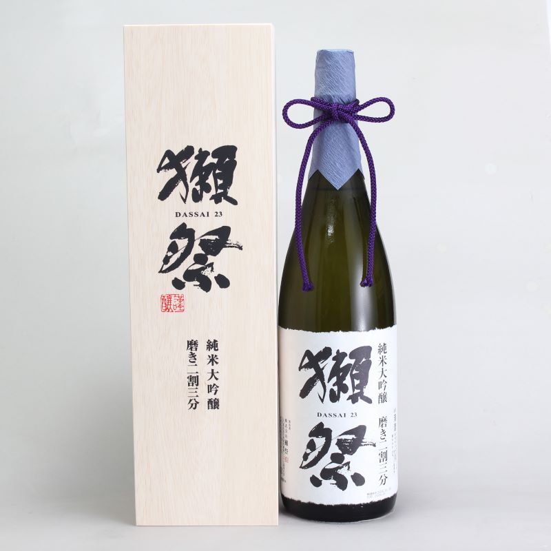 獺祭 純米大吟醸 磨き23 木箱入 1800ml｜地酒（日本酒）通販-山口県