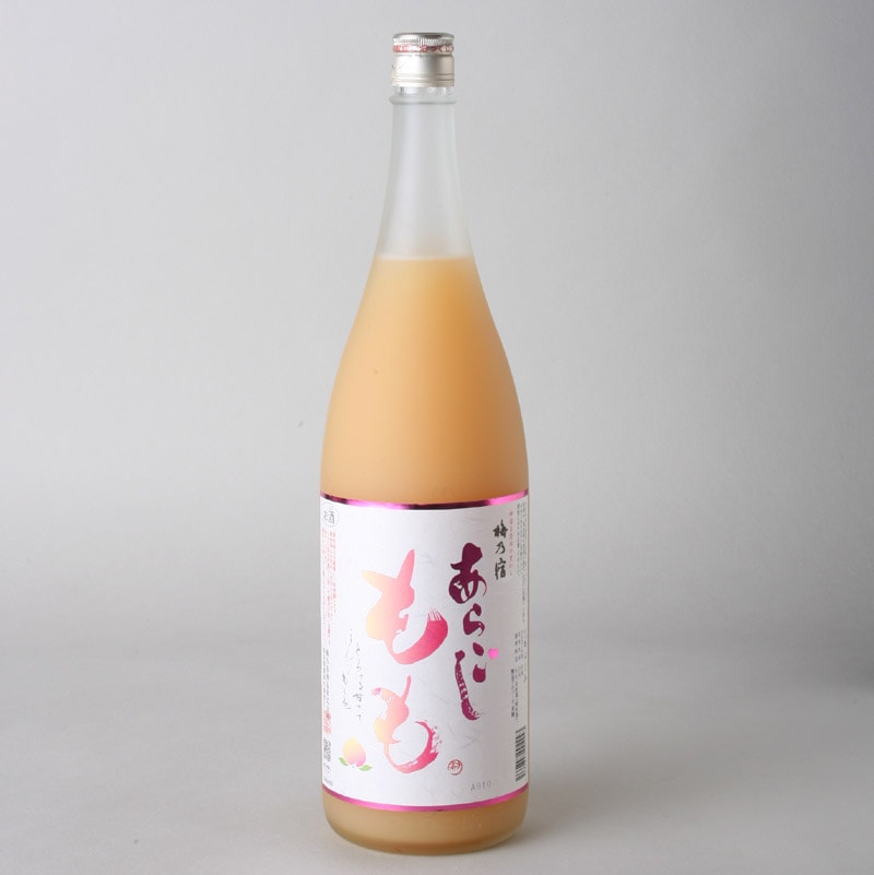 梅乃宿　あらごしもも酒　1800ml