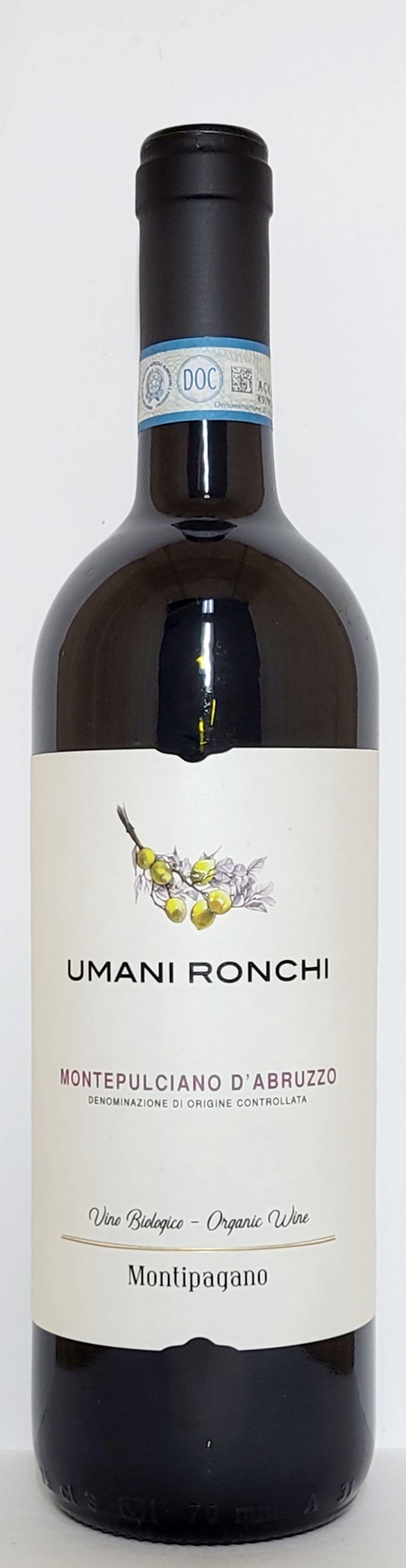 ウマニロンキ モンティパガーノ モンテプルチアーノ ダブルッツォ 750ml イタリア産 赤ワイン