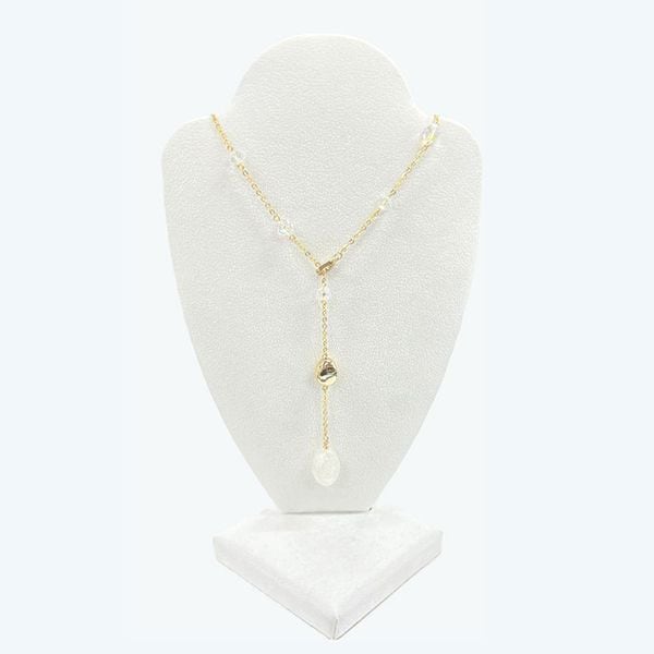 サクマドロップス　ネックレス（パールホワイト）