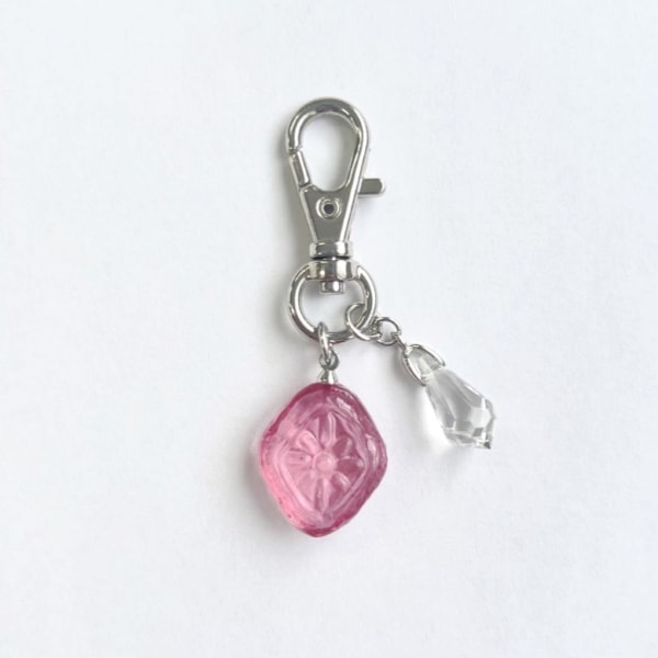 受注生産】サクマドロップス キーホルダー（クリアレッド） ‐ サクマ