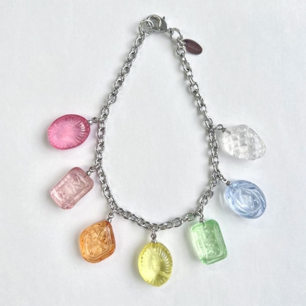 a*ん様 サクマドロップス　バッグチャーム(クリア7色) サクマドロップス バッグチャーム（クリア7色） ‐ サクマ製菓