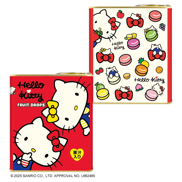 ハローキティ缶ドロップス 10缶 ‐ サクマ製菓 キャンディマーケット