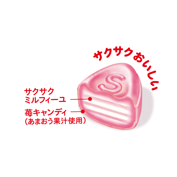 いちごみるく（55キャンペーン）10袋 ‐ サクマ製菓 キャンディ