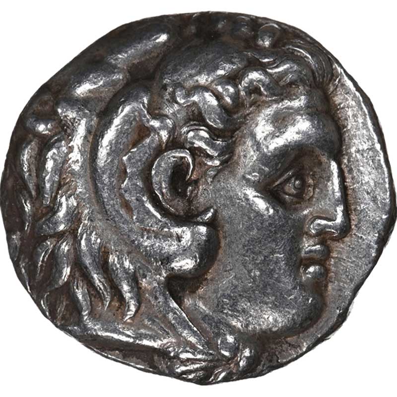 激レア】アレキサンダー大王 古代ドラグマ銀貨カフリンクス