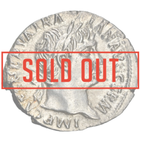 デナリウス銀貨　トラヤヌス ChAU☆スター】古代ローマ帝国 トラヤヌス帝 デナリウス銀貨