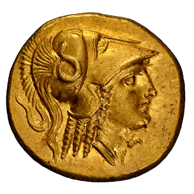 AU鑑定】古代ギリシア マケドニア王国 アレキサンダー大王 スターテル