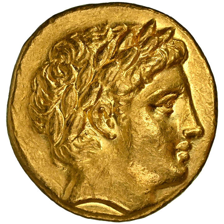 ChXF】古代マケドニア王国 スターテル金貨 紀元前340-328年