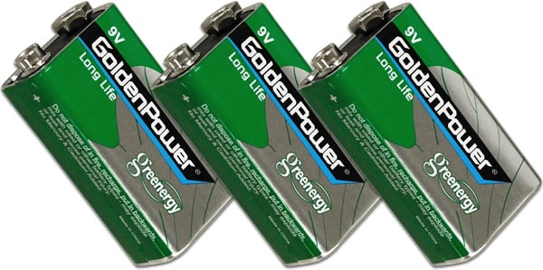 9Vマンガン電池 1604SP 【おまとめ3個セット】【バッテリー】【ゆうパケット対応】