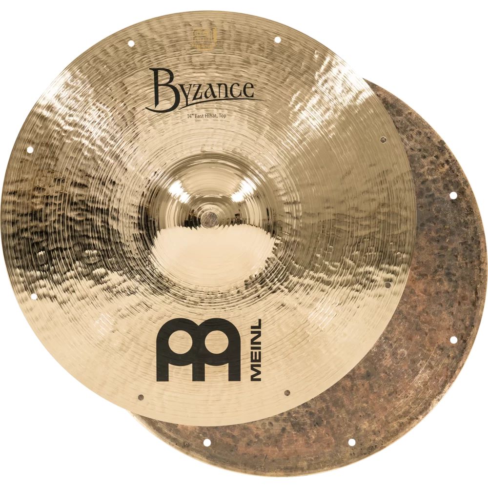 MEINL Cymbals ハイハットシンバル Byzance Brilliant シリーズ 14