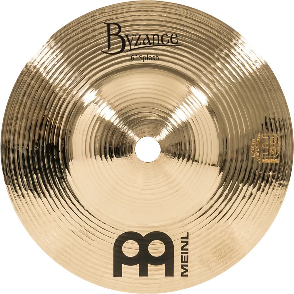 MEINL Cymbals スプラッシュシンバル Byzance Brilliant シリーズ 6