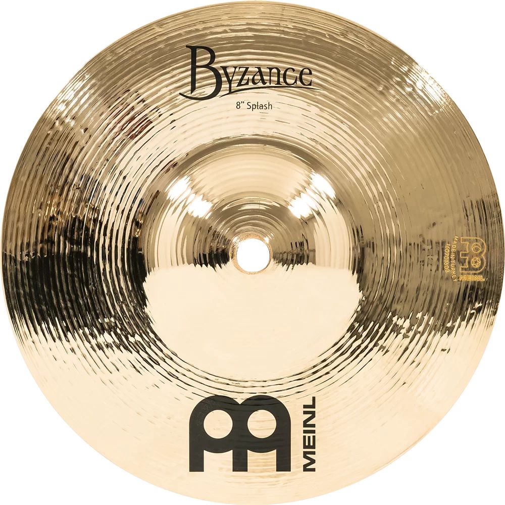 MEINL Cymbals スプラッシュシンバル Byzance Brilliant シリーズ 8