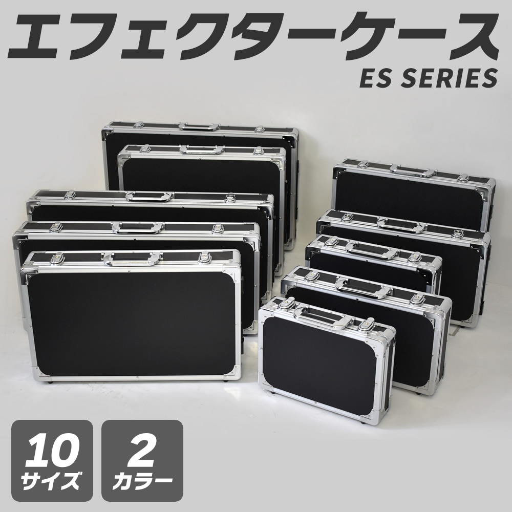 エフェクター4種類とエフェクターケース キョーリツ（楽器） エフェクターボード KC EC40 (エフェクターケース