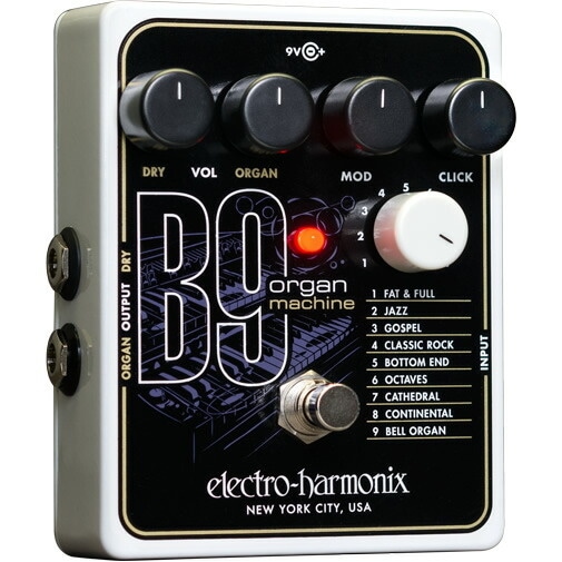 【ピック10枚セット付き！】B9 Organ Machine(オルガンマシーン)【Electro-Harmonix/EHX/エレクトロ・ハーモニクス/エレハモ】【エフェクター】