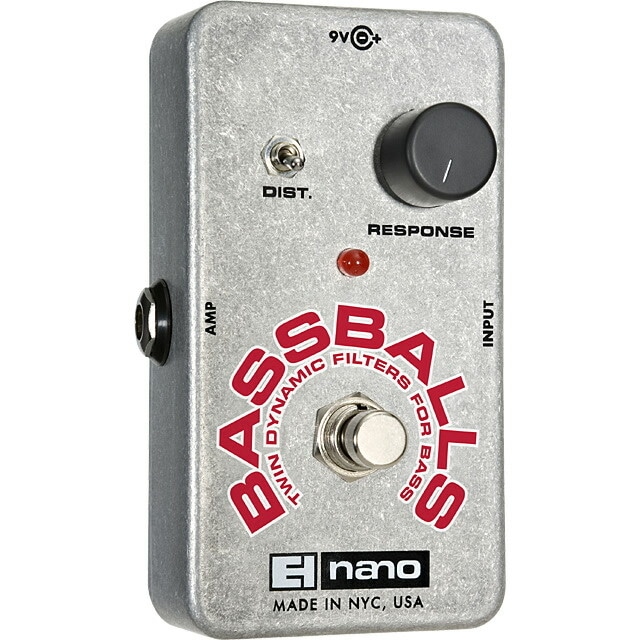 【ピック10枚セット付き！】Bassballs(ベースボールズ) エンベロープ・フィルター【Electro-Harmonix/EHX/エレクトロ・ハーモニクス/エレハモ】【エフェクター】