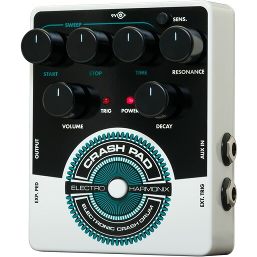 【ピック10枚セット付き！】Crash Pad(クラッシュパッド) エレクトロニッククラッシュドラム【Electro-Harmonix/EHX/エレクトロ・ハーモニクス/エレハモ】【エフェクター】