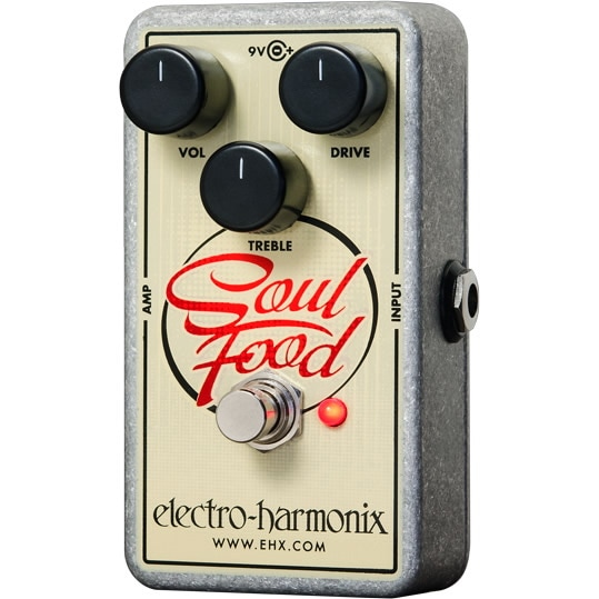 【ピック10枚セット付き！】Soul Food(ソウルフード) ディストーション/ファズ/オーバードライブ【Electro-Harmonix/EHX/エレクトロ・ハーモニクス/エレハモ】【エフェクター】