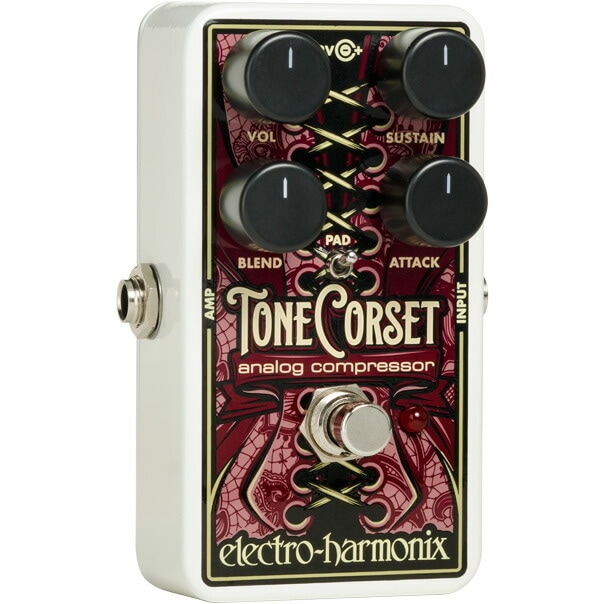 【ピック10枚セット付き！】Tone Corset(トーンコルセット) アナログコンプレッサー【Electro-Harmonix/EHX/エレクトロ・ハーモニクス/エレハモ】【エフェクター】