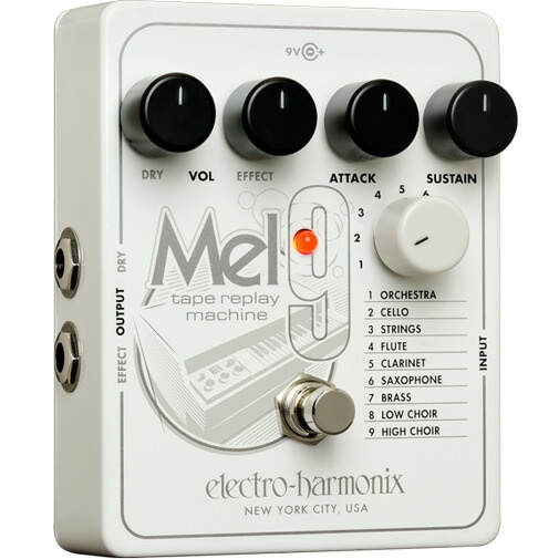 【ピック10枚セット付き！】MEL9 Tape Replay Machine (メルナイン)【Electro-Harmonix/EHX/エレクトロ・ハーモニクス/エレハモ】【エフェクター】