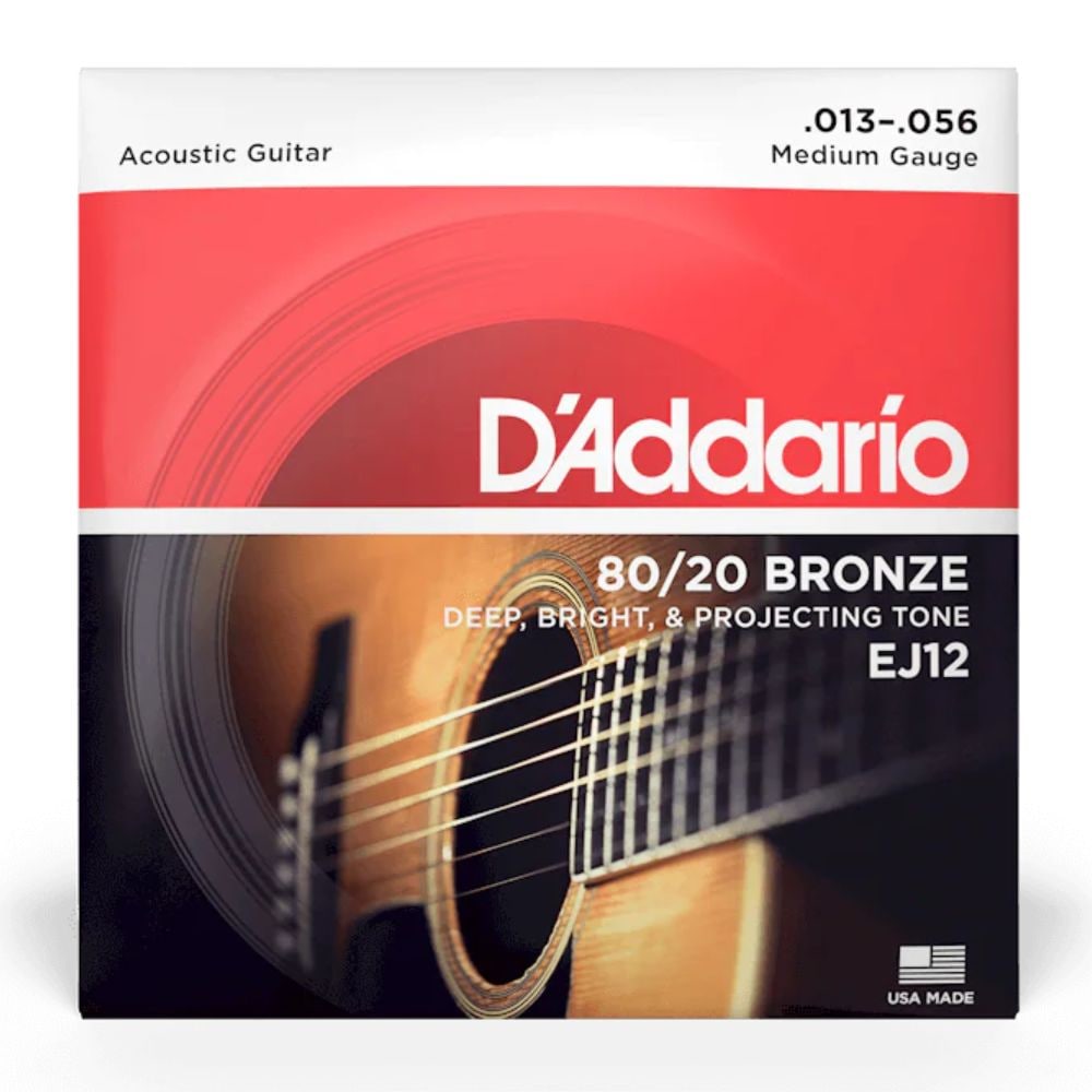 D'Addario ダダリオ アコースティックギター弦 EJ12 